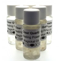 10ml Clear Quartz Gemstone Oil Healing Powers